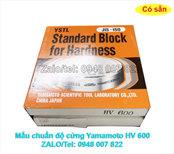  Mẫu chuẩn độ cứng Yamamoto HV600